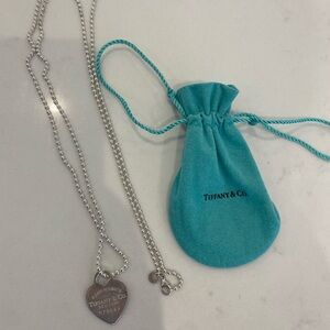 Tiffany & Co. Return to Tiffany Heart Tag Pendant Silver